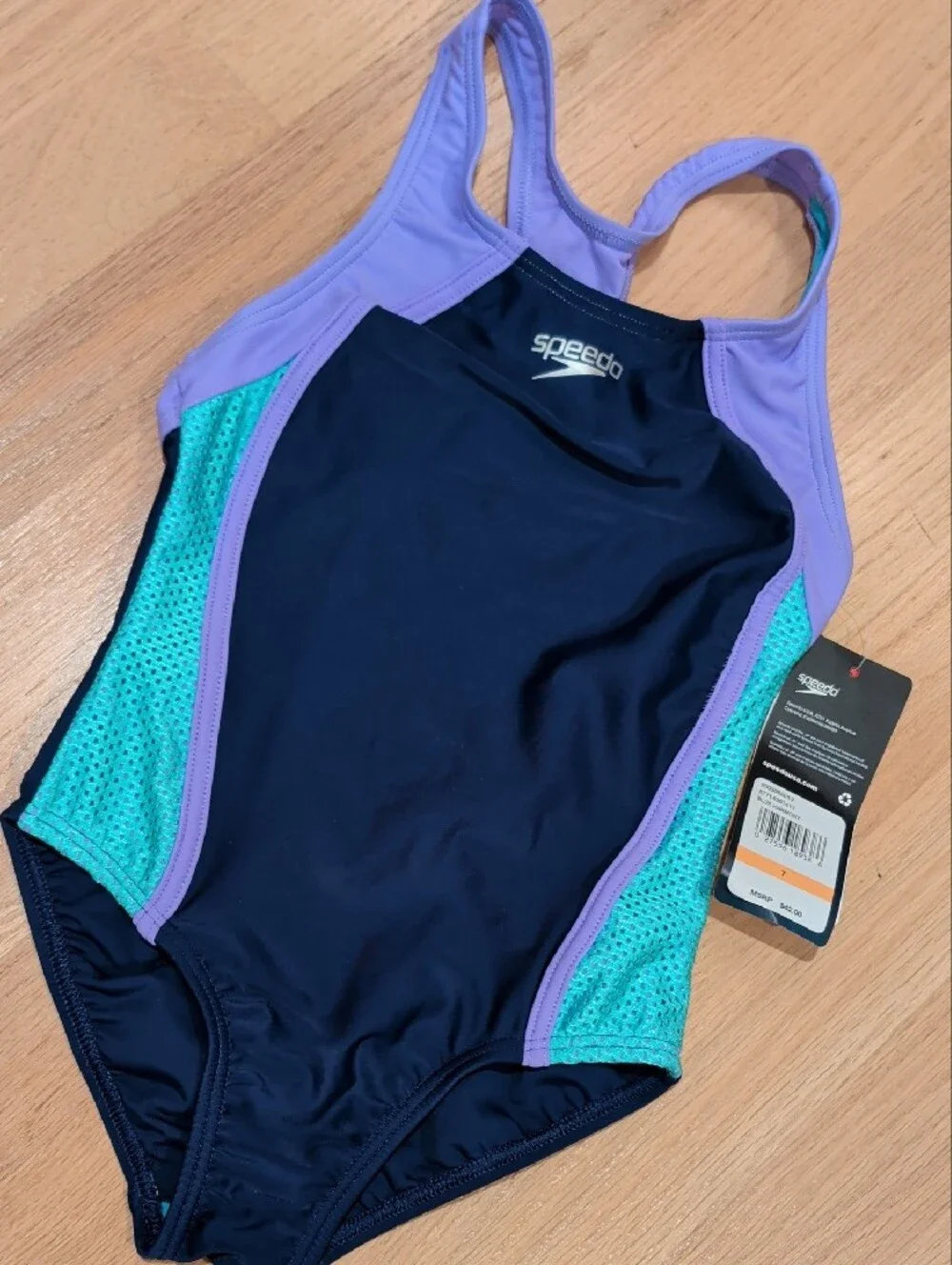 NWT Speedo One-Piece Racerback Swimsuit